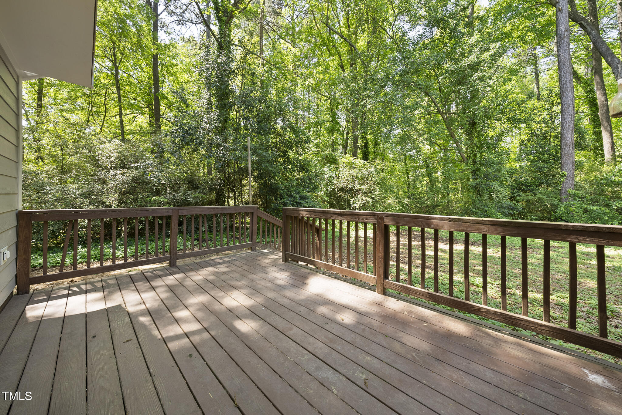 710 Powell Drive, Unit F Raleigh, NC 27606 - Photo 4 of 32 a view of balcony with wooden floor