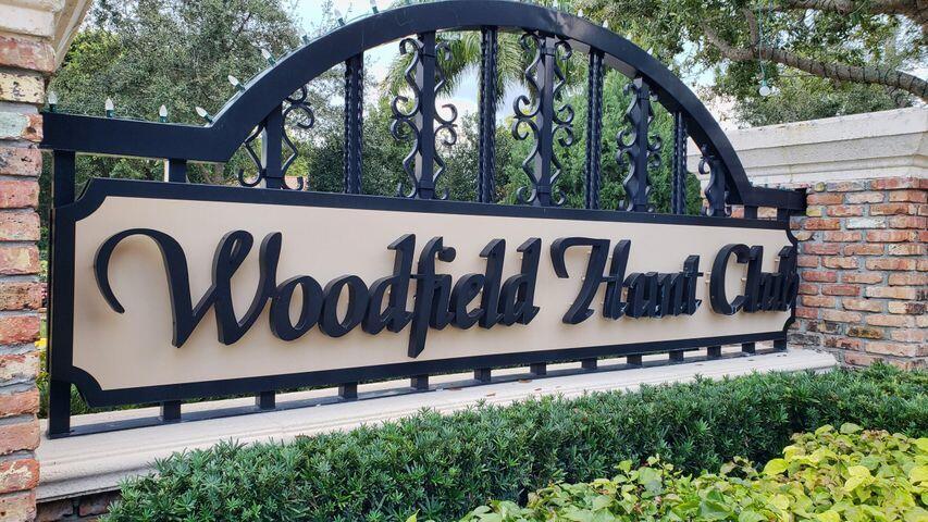 3030 Hampton Place Boca Raton, FL 33434 - Photo 83 of 93 WOODFIELD HUNT CLUB SIGN4