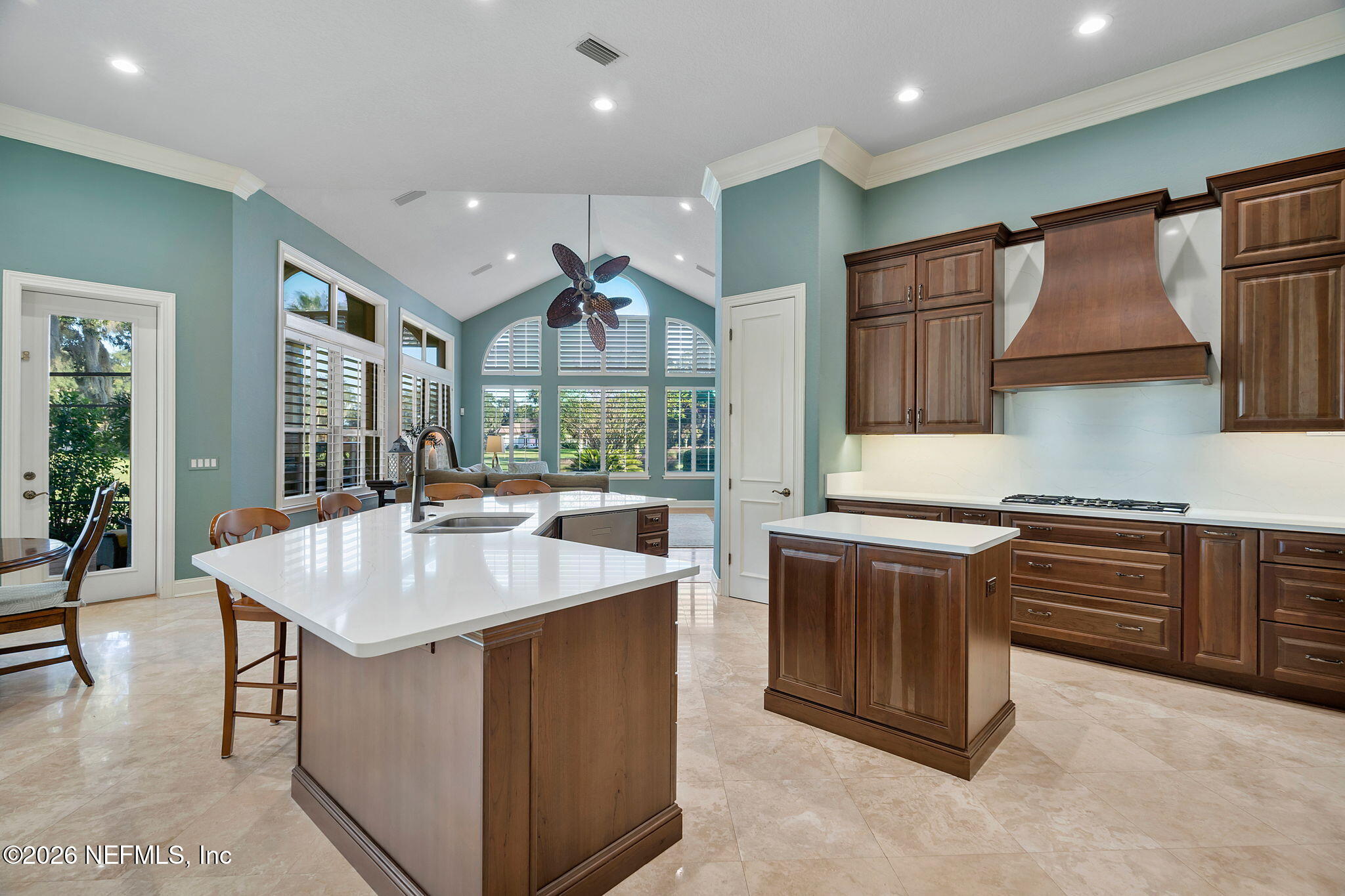 160 Governors Road Ponte Vedra Beach, FL 32082 - Photo 14 of 72 Kitchen to Family Room