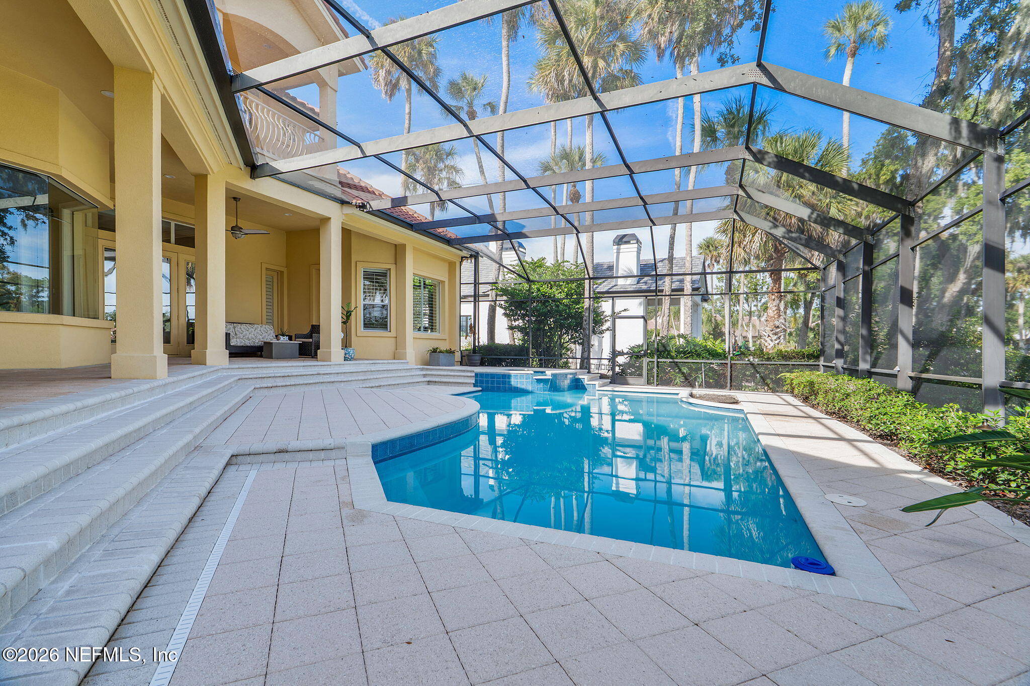 160 Governors Road Ponte Vedra Beach, FL 32082 - Photo 48 of 72 Screen Enclosed Pool