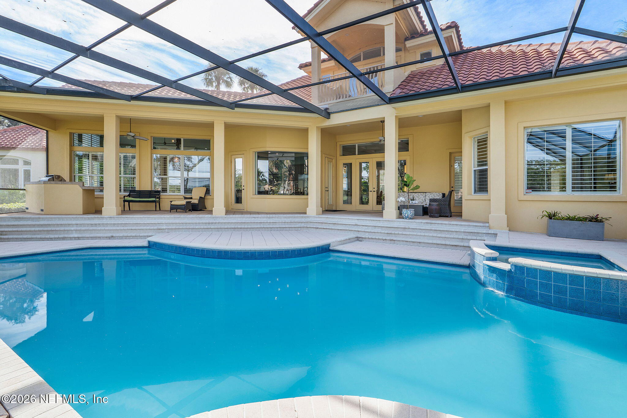 160 Governors Road Ponte Vedra Beach, FL 32082 - Photo 51 of 72 Sparkling Pool to Lanai