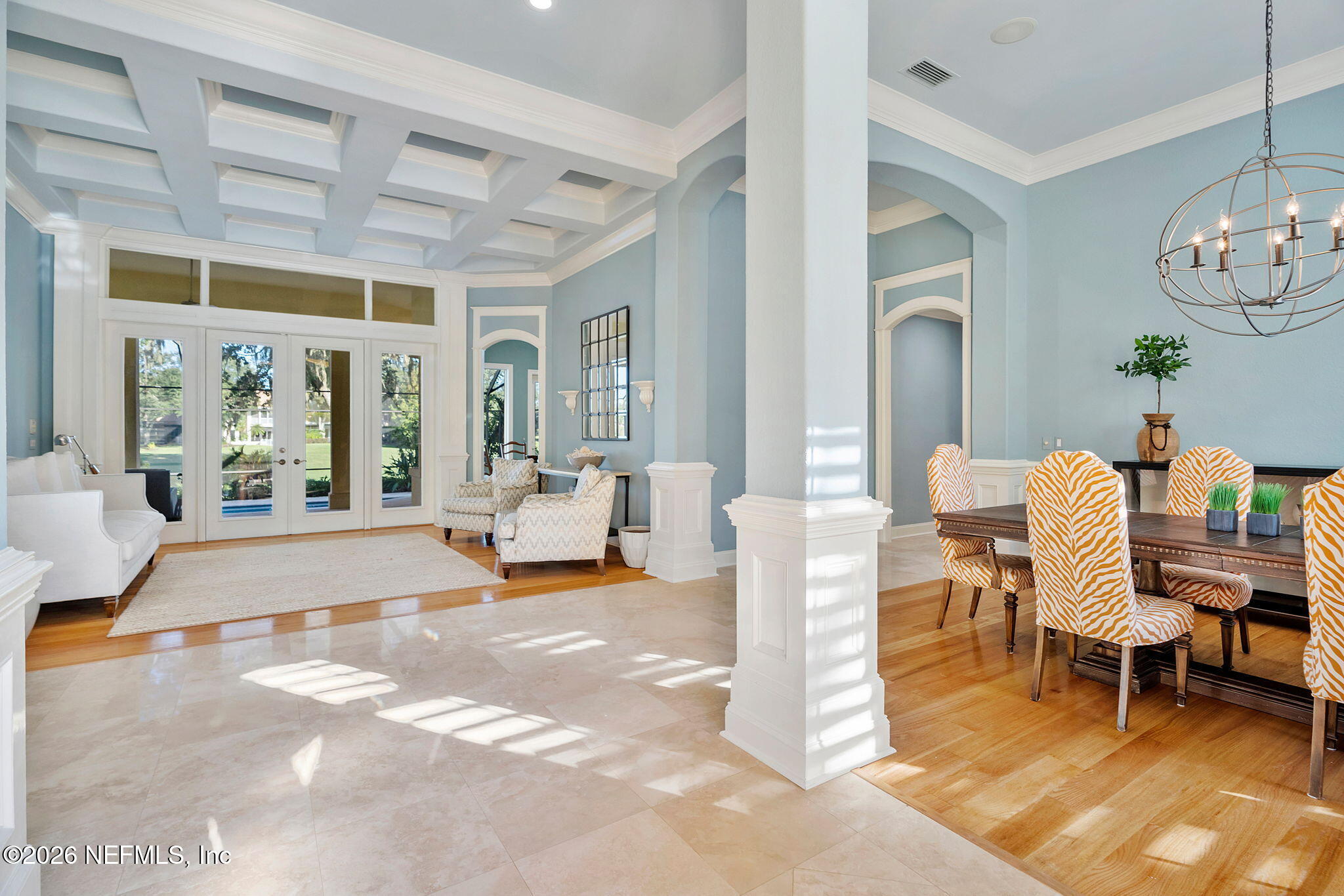 160 Governors Road Ponte Vedra Beach, FL 32082 - Photo 7 of 72 Foyer to Living and Dining