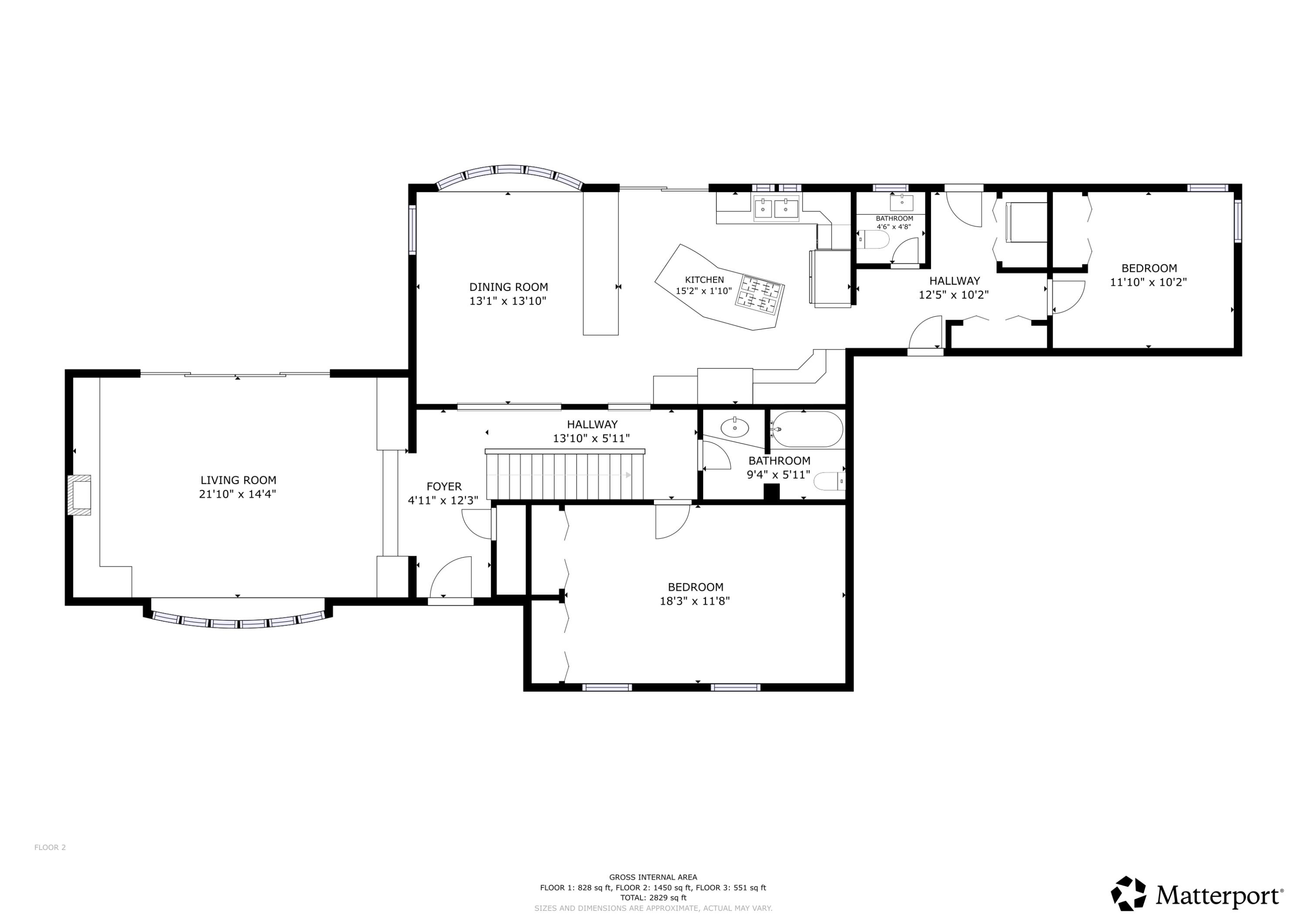 90 Woodridge Road Brewer, ME 04412 - Photo 72 of 74 Floor Plan First Floor