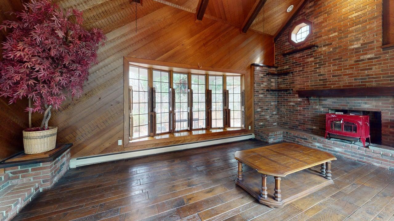 90 Woodridge Road Brewer, ME 04412 - Photo 10 of 74 Living Room with Cathedral Ceilings