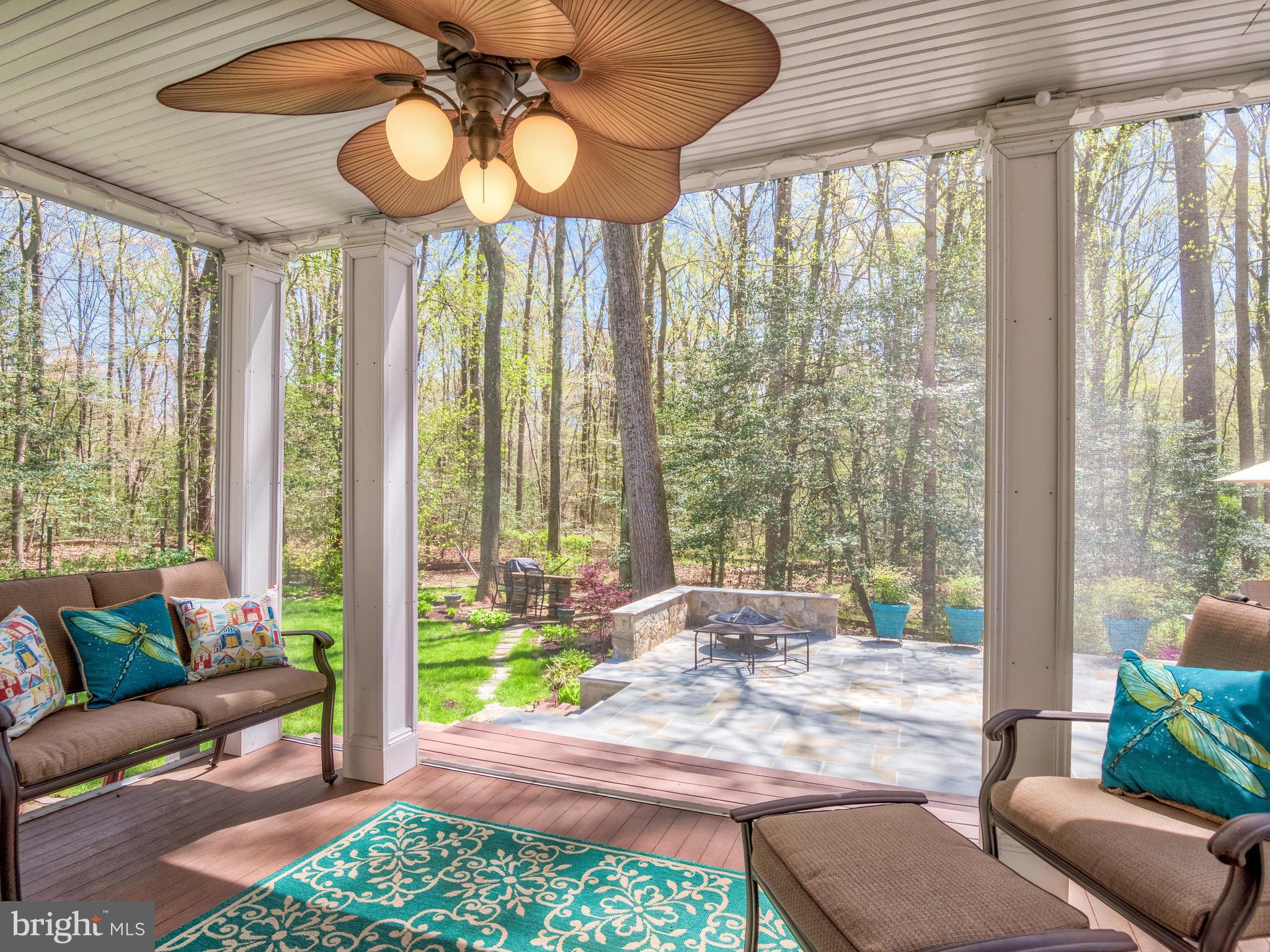 11798 Grey Birch Place Reston, VA 20191 - Photo 24 of 30 View from the Screened Porch