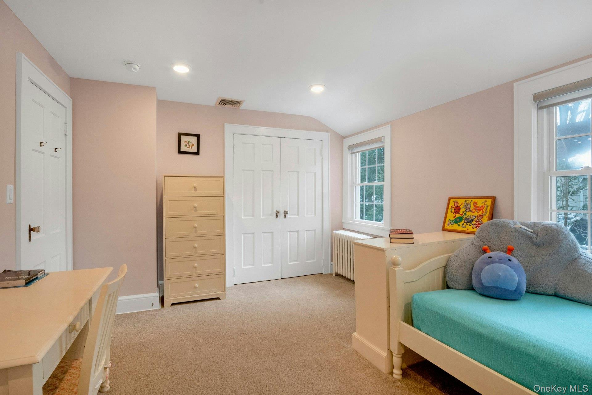 25 Maple Road Briarcliff Manor, NY 10510 - Photo 29 of 48 Lovely 2nd Bedroom with recessed lights & double closet on one wall.