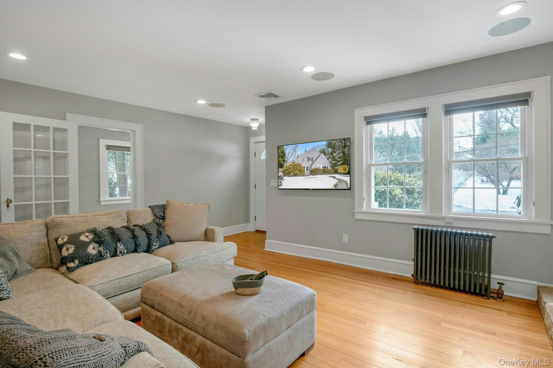 25 Maple Road Briarcliff Manor, NY 10510 - Photo 5 of 48 Another view from the Living Room towards the French door to the Family Room.