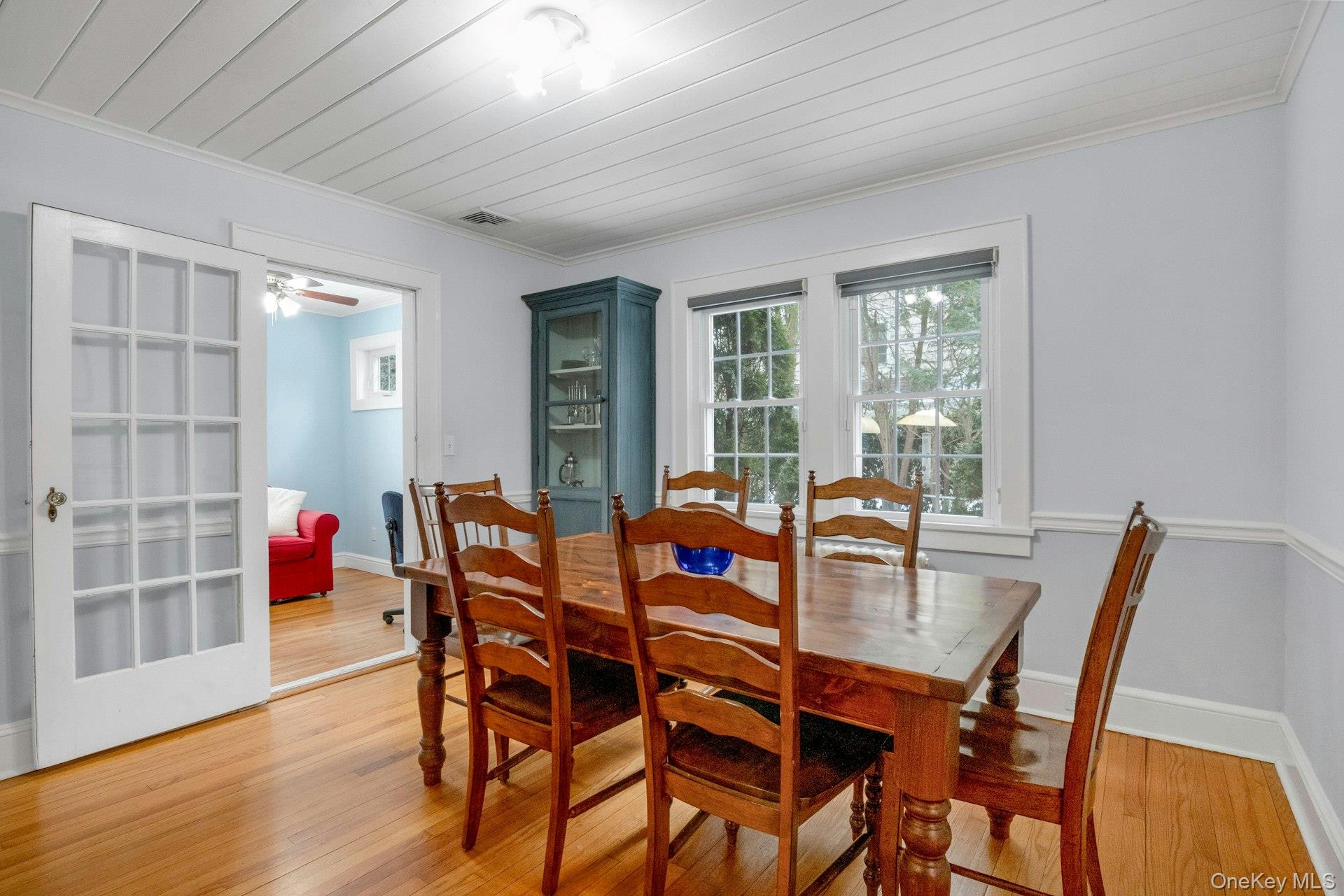 25 Maple Road Briarcliff Manor, NY 10510 - Photo 8 of 48 View from the FDR through the French door into a main floor Office/Guest Room.