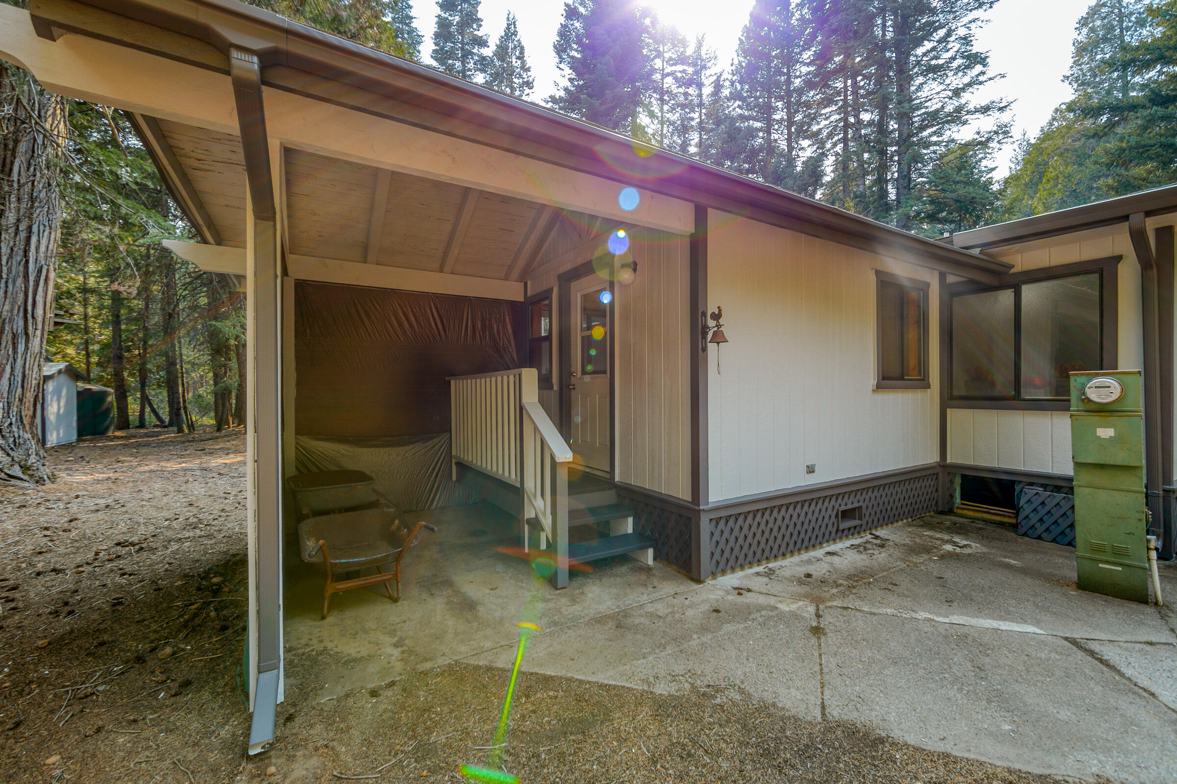 8133 Lake McCumber Road Shingletown, CA 96088 - Photo 42 of 56 Back Door