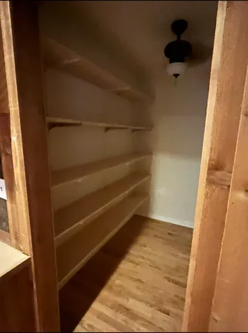 a view of walk in closet