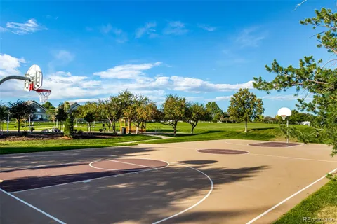 a view of a basketball court