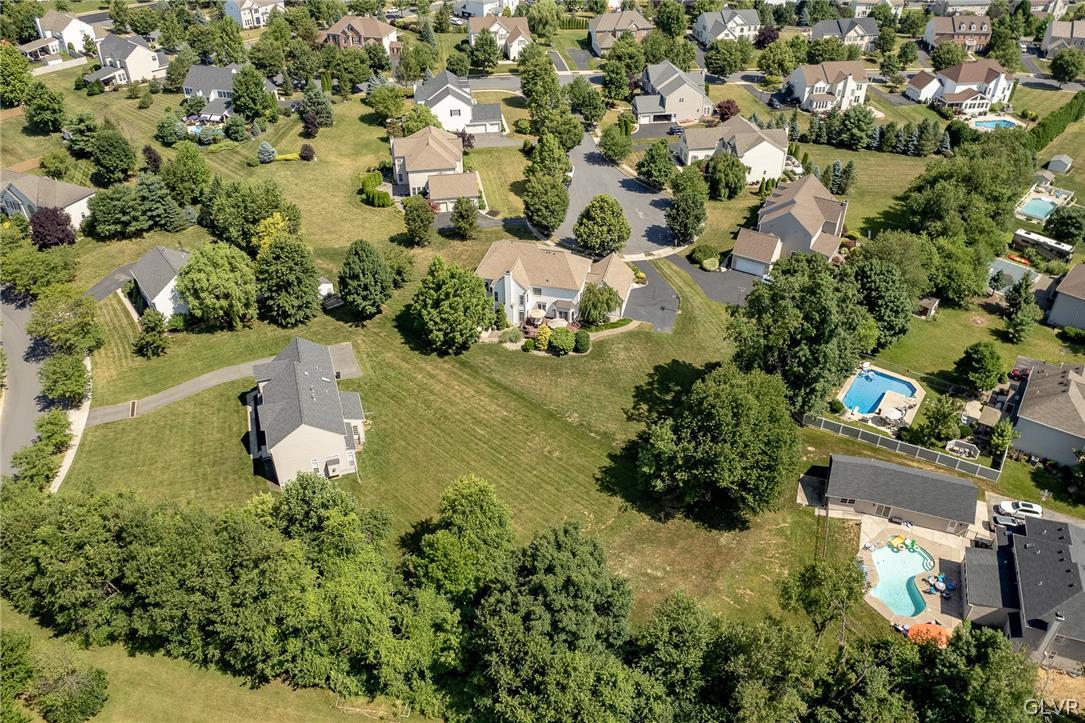 2296 Eldemere Circle Lower Macungie Township, PA 18062 - Photo 50 of 50 an aerial view of residential houses with outdoor space and trees all around