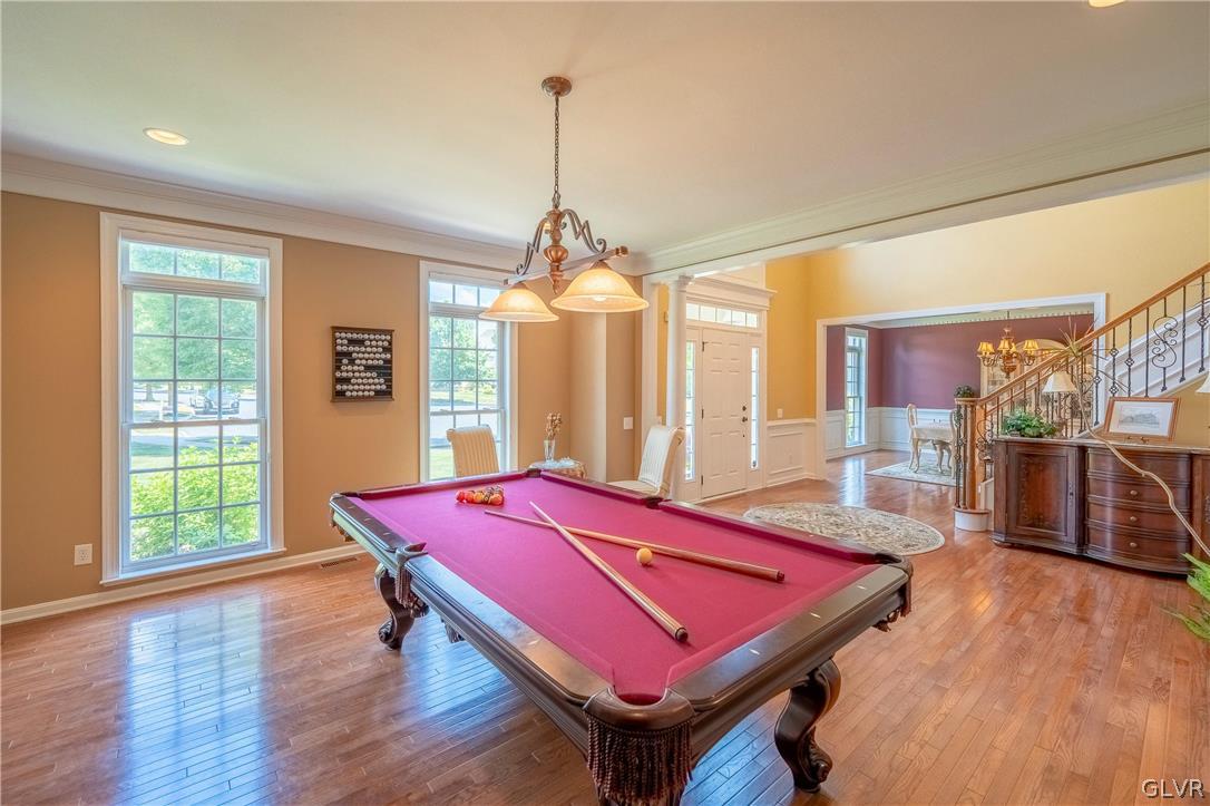 2296 Eldemere Circle Lower Macungie Township, PA 18062 - Photo 5 of 50 a room with pool table and windows