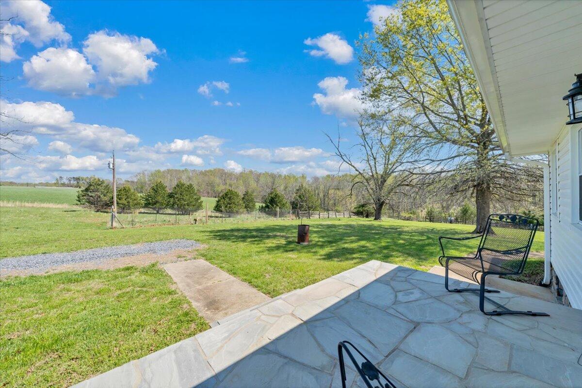 3861 Wheatland Road Bedford, VA 24523 - Photo 44 of 99 a view of a garden with an outdoor space
