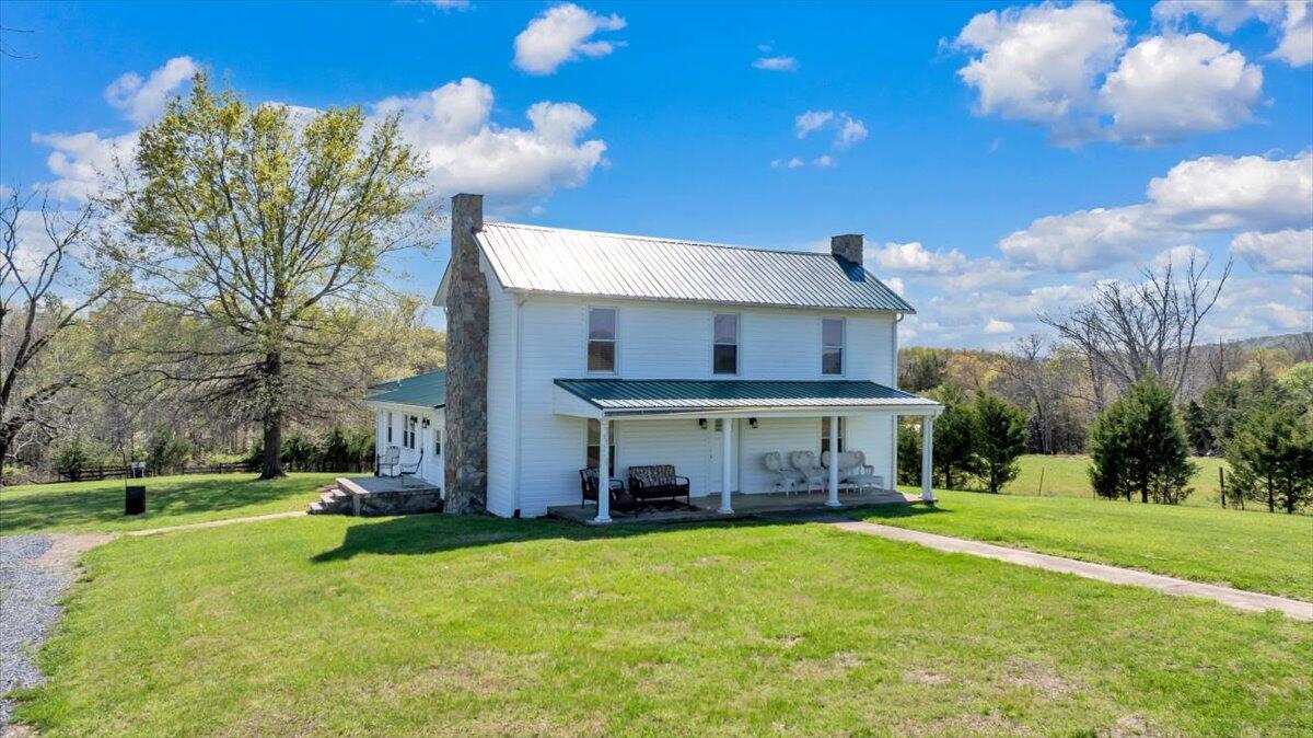 3861 Wheatland Road Bedford, VA 24523 - Photo 59 of 99 a view of a house with a big yard