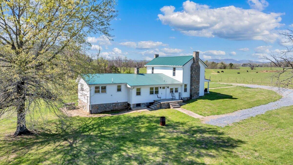 3861 Wheatland Road Bedford, VA 24523 - Photo 7 of 99 an aerial view of a house