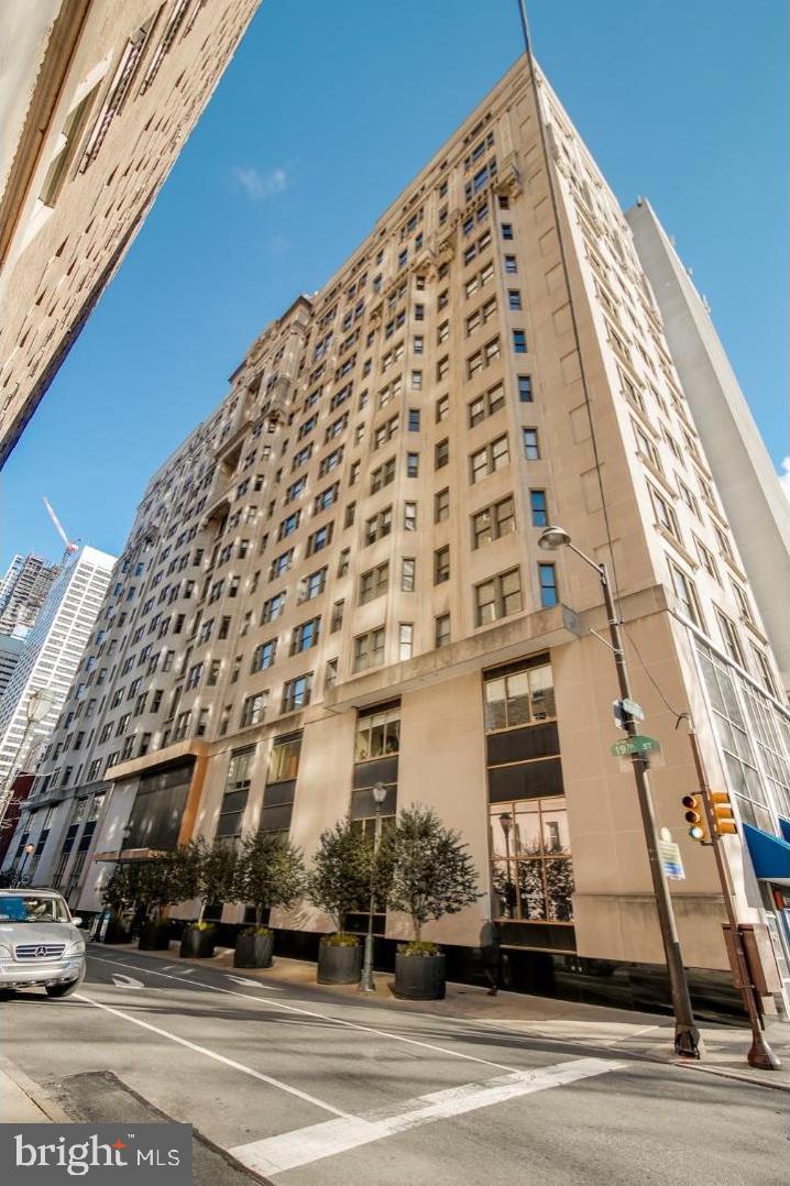 135 South 19th Street, Unit 908 Philadelphia, PA 19103 - Photo 17 of 20 a view of a tall building