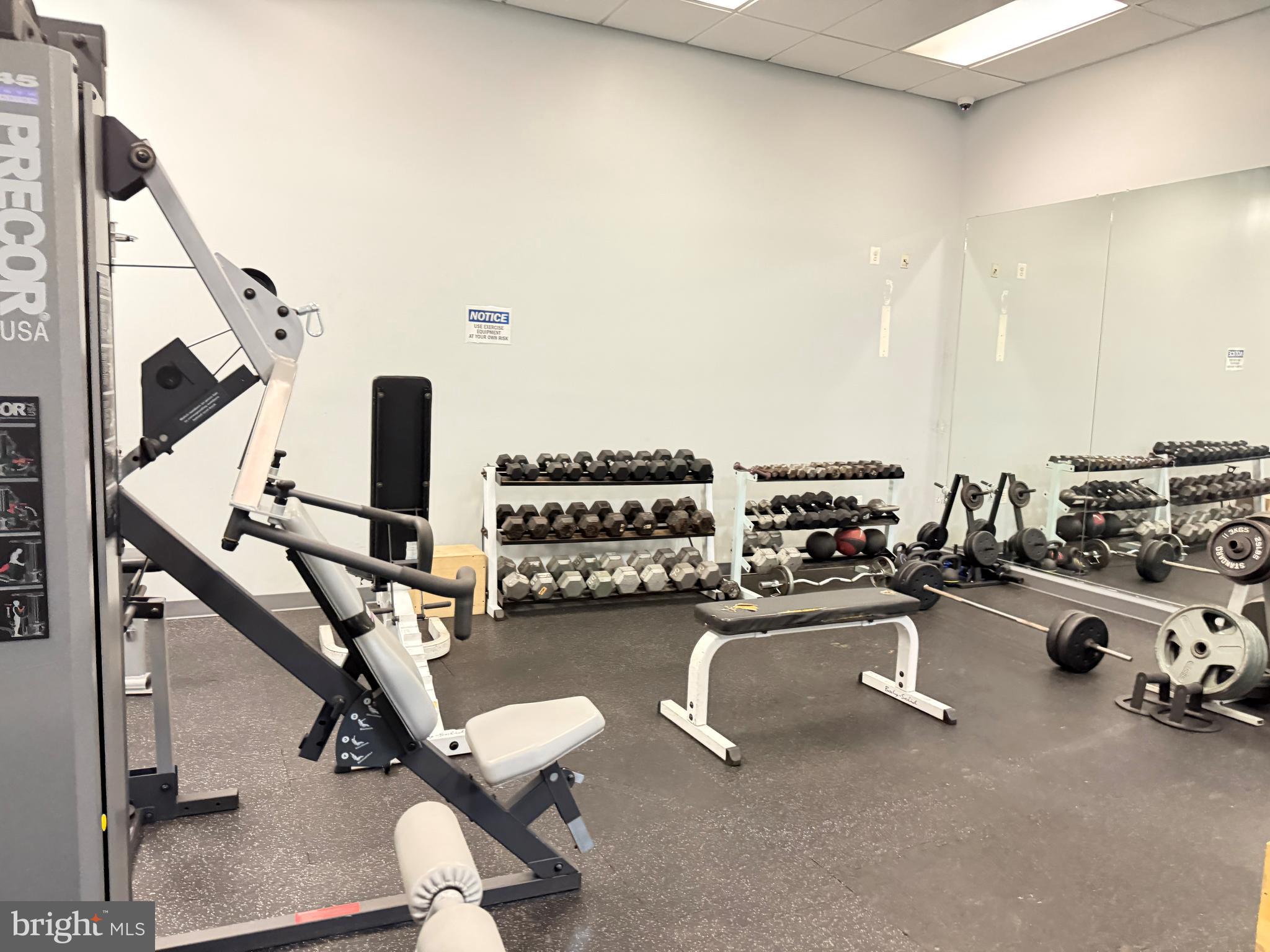 1308 Clifton Street Northwest, Unit 312 Washington, DC 20009 - Photo 4 of 28 Fitness center for regular work outs