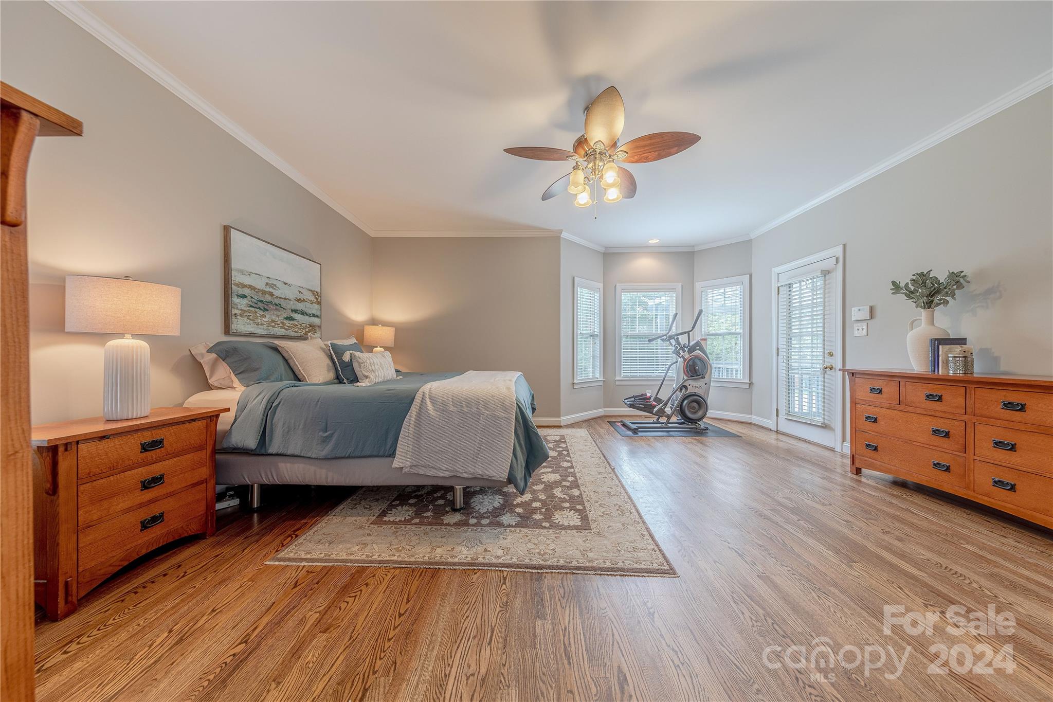 3321 Millstone Creek Road Lancaster, SC 29720 - Photo 25 of 48 a bedroom with furniture and wooden floor