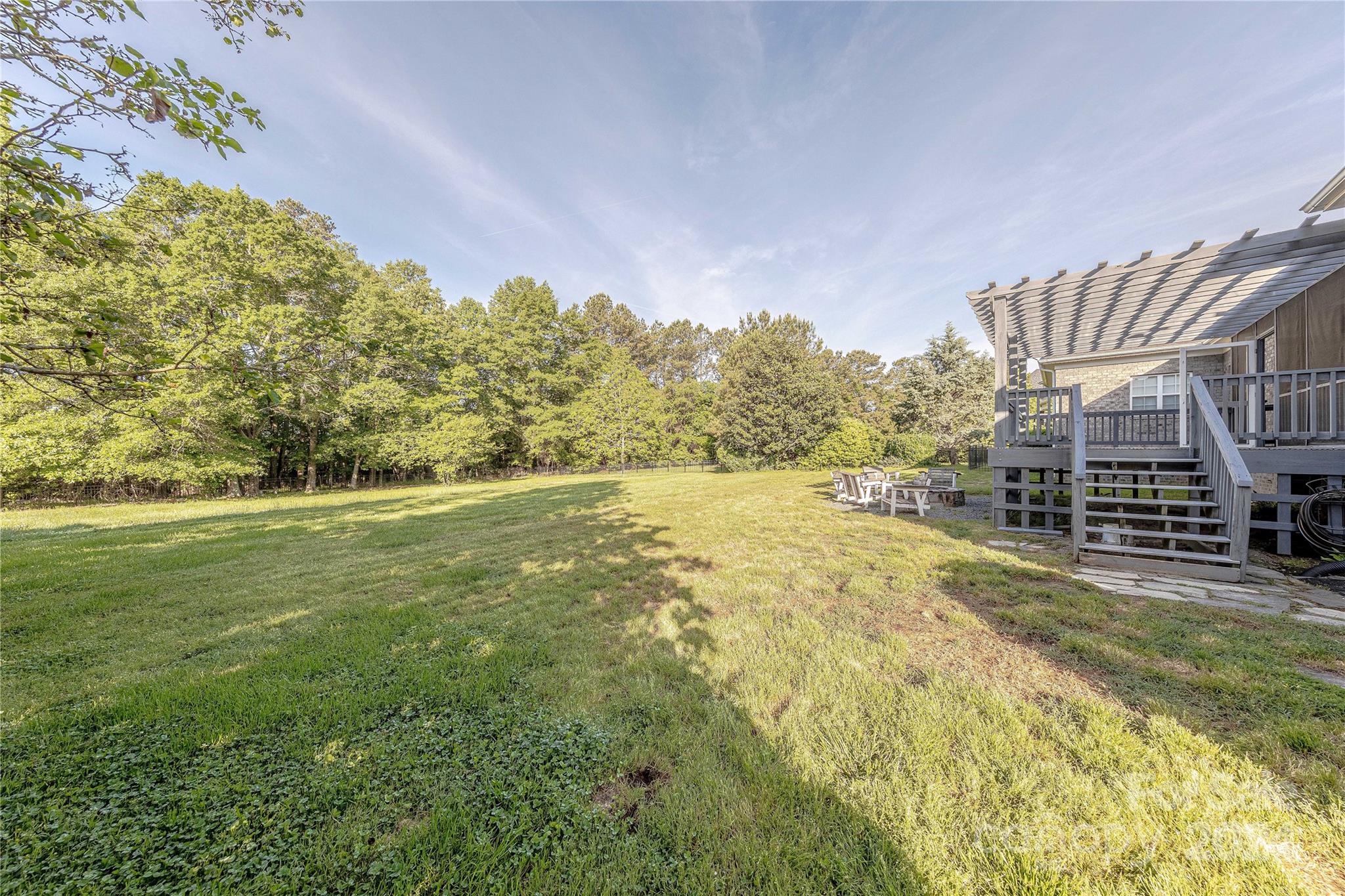 3321 Millstone Creek Road Lancaster, SC 29720 - Photo 44 of 48 a view of yard with swimming pool and trees
