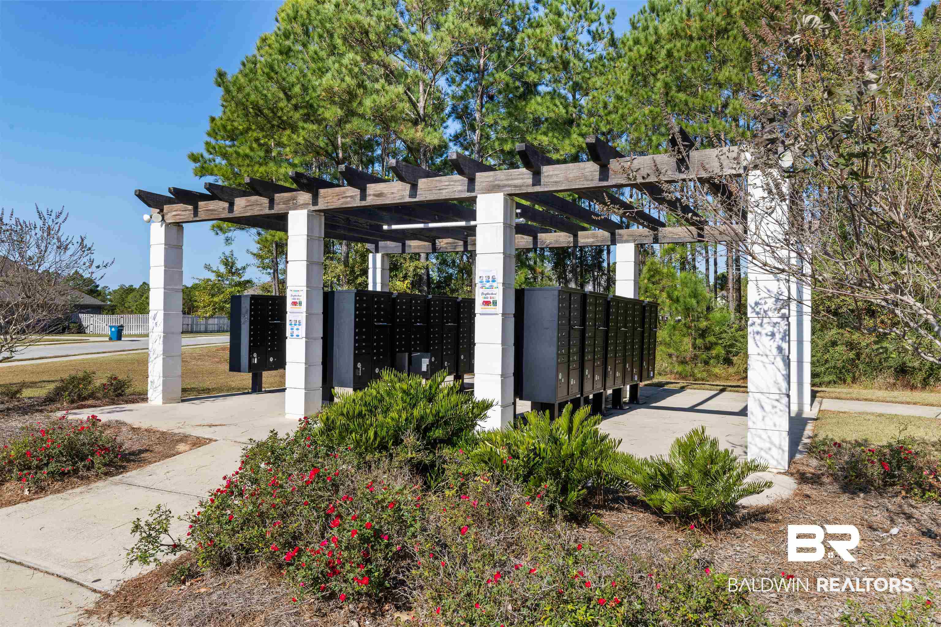 485 Shepard Street Gulf Shores, AL 36542 - Photo 52 of 53 View of home's community featuring a pergola and mail area