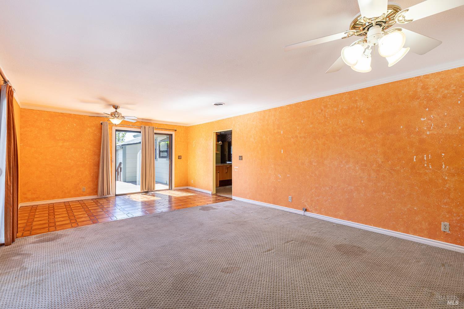 2236 West Hearn Avenue Santa Rosa, CA 95407 - Photo 16 of 56 wooden floor in an empty room with a window
