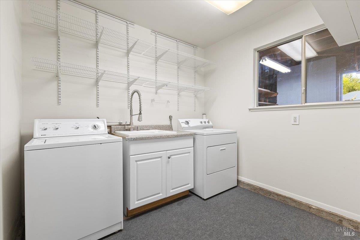 417 Deerfield Circle Santa Rosa, CA 95409 - Photo 28 of 48 Enclosed laundry room off of garage.