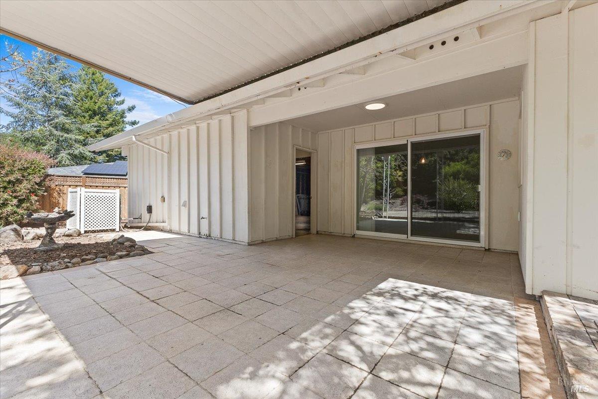 417 Deerfield Circle Santa Rosa, CA 95409 - Photo 30 of 48 Covered patio in backyard.