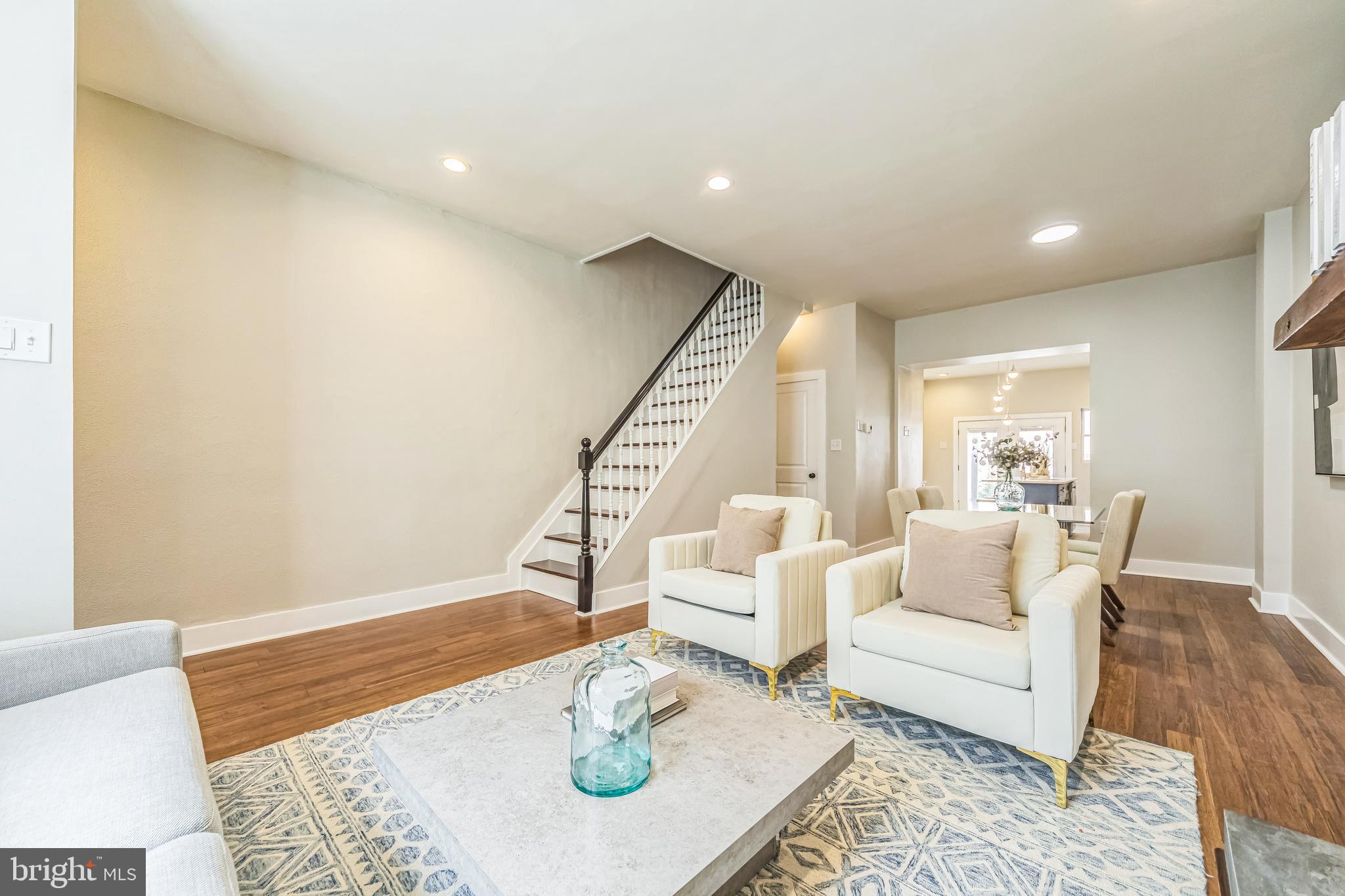 2123 East Norris Street Philadelphia, PA 19125 - Photo 4 of 40 a living room with furniture and wooden floor