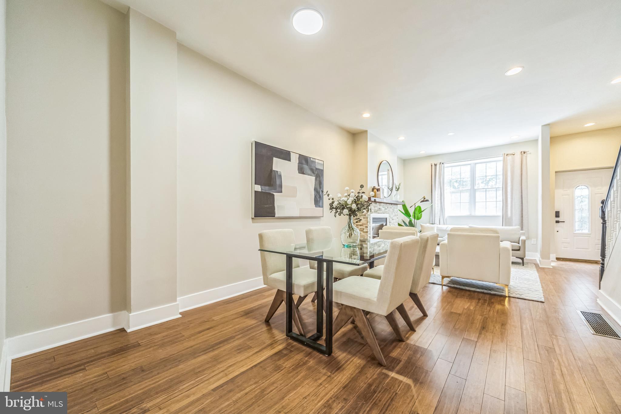 2123 East Norris Street Philadelphia, PA 19125 - Photo 5 of 40 a view of a dining room with furniture and wooden floor