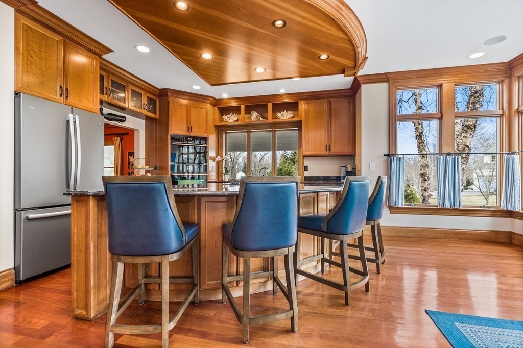 255 First Parish Road Scituate, MA 02066 - Photo 14 of 42 a view of a dining room with furniture window and wooden floor