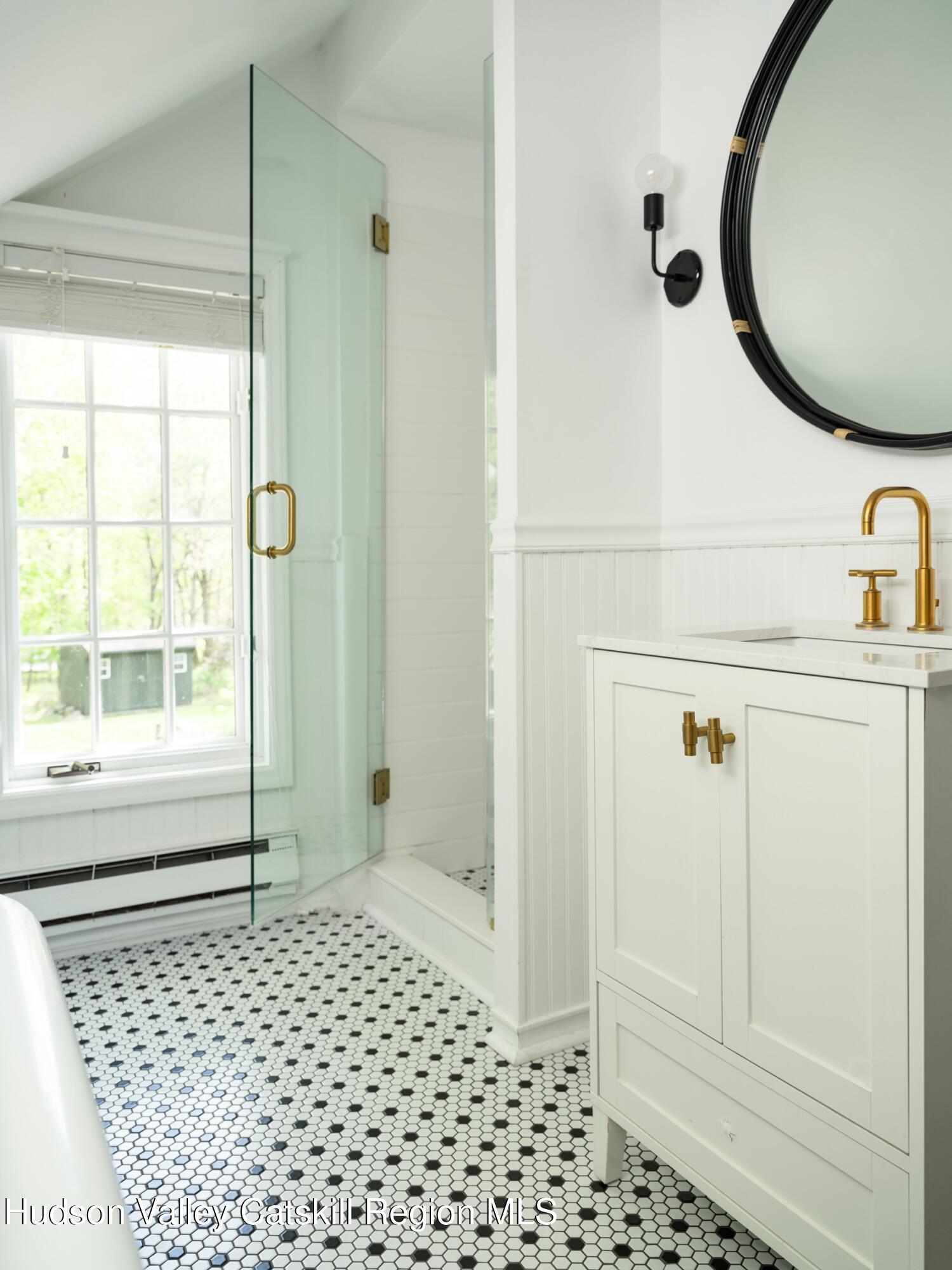 271 Texas Hill Road Hillsdale, NY 12521 - Photo 18 of 29 a bathroom with a sink and a mirror