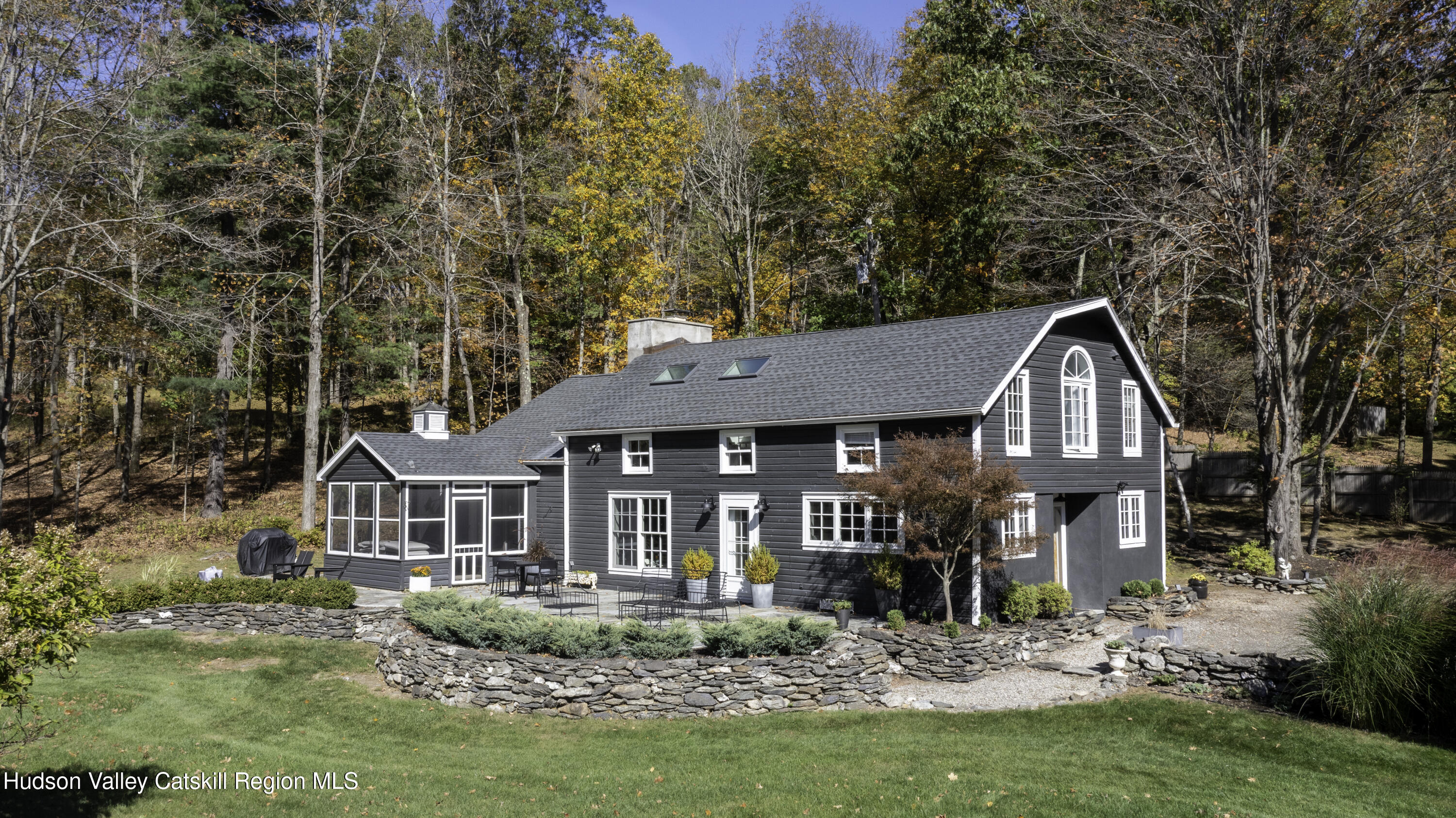 271 Texas Hill Road Hillsdale, NY 12521 - Photo 23 of 29 a front view of a house with garden