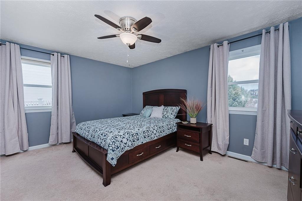 979 Barclay Road Indiana, PA 15701 - Photo 19 of 32 a bedroom with a bed and a large window