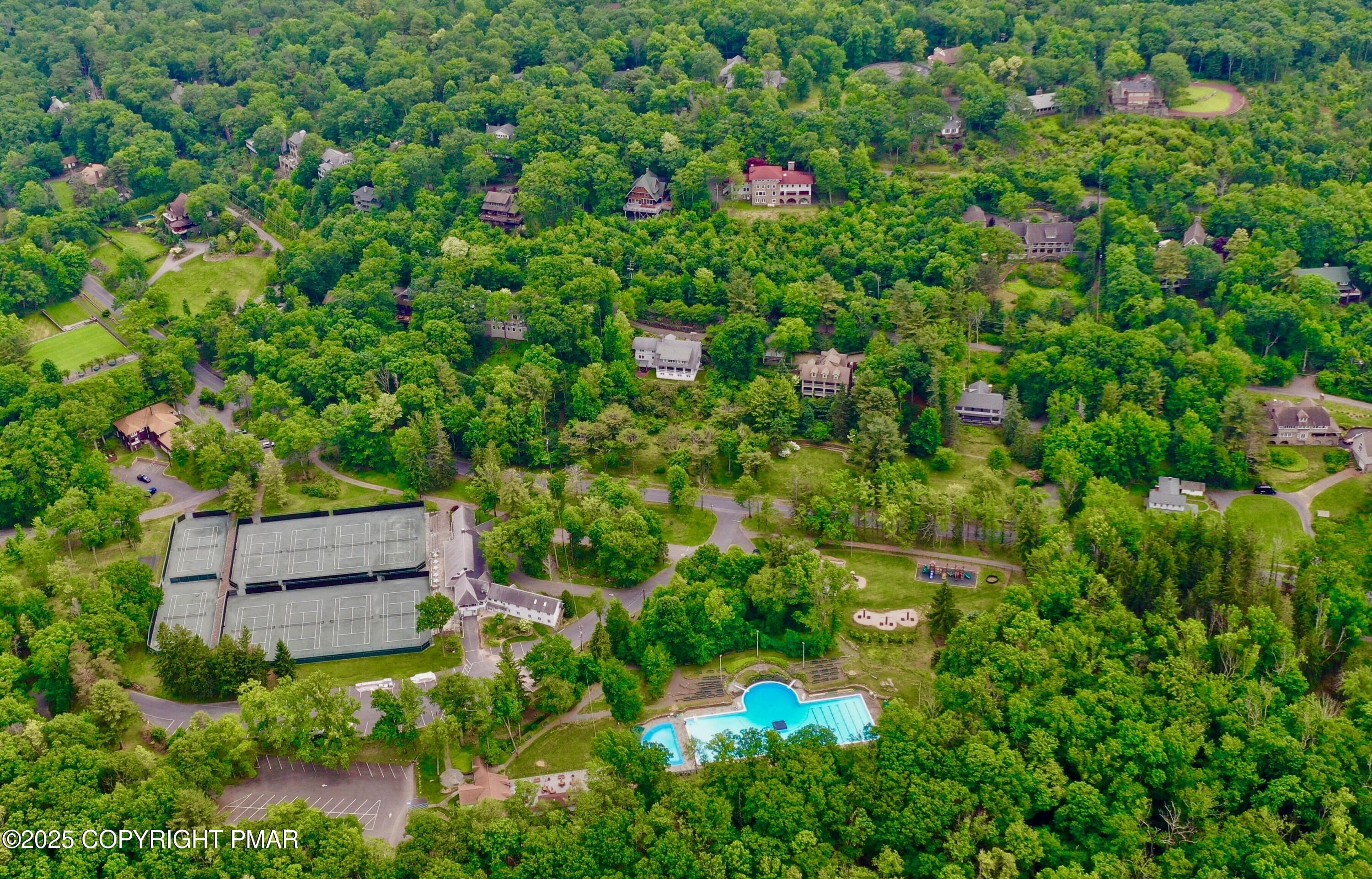 2161 Oak Hill Drive Canadensis, PA 18325 - Photo 57 of 64 Aerial Buck Hill Falls