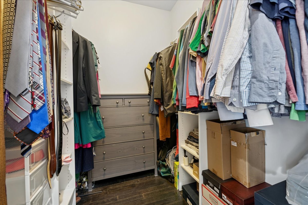 2019 North Whipple Street, Unit 1 Chicago, IL 60647 - Photo 23 of 33 a view of walk in closet with clothes and shoes