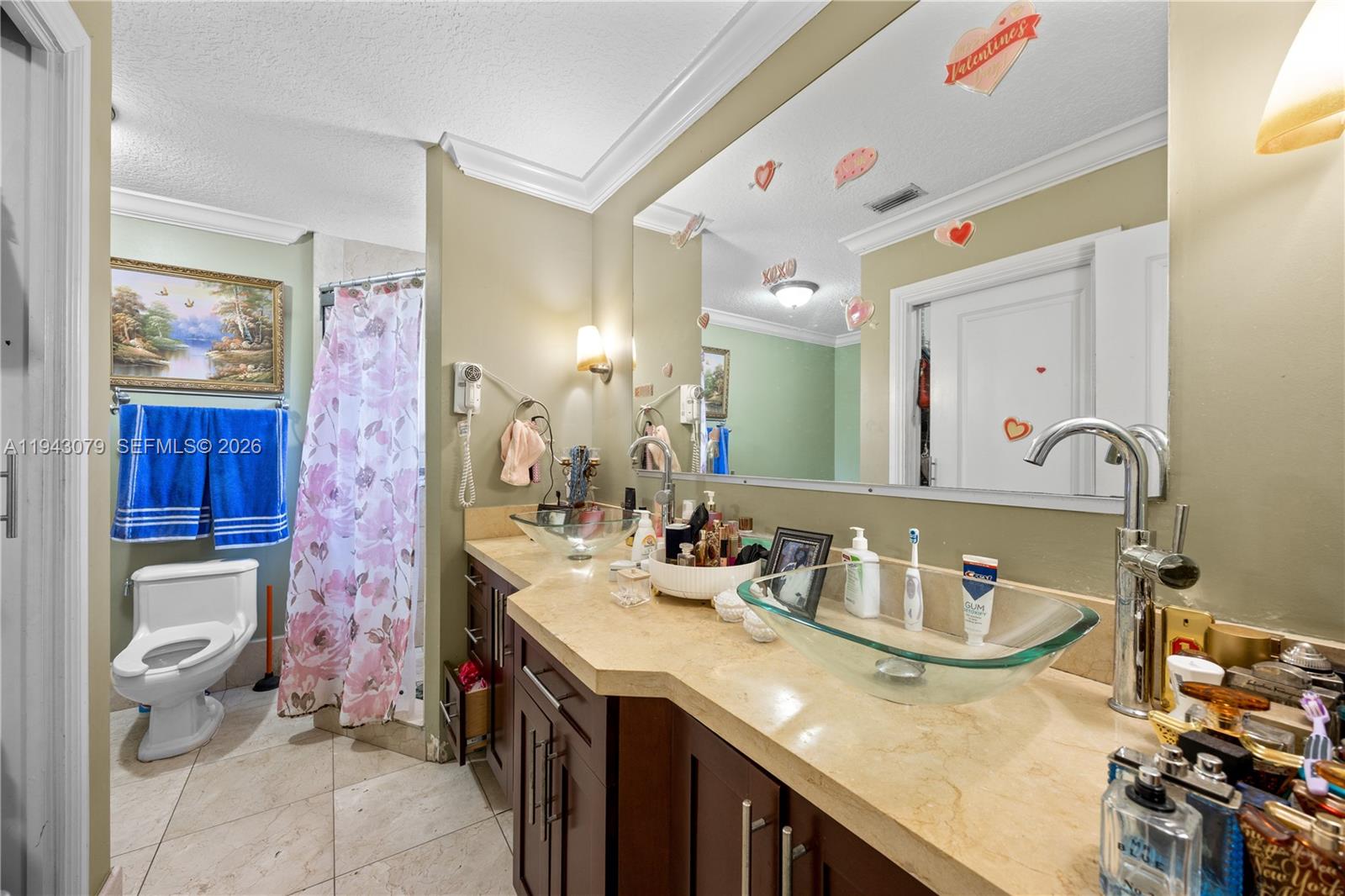 15330 Southwest 170th Terrace Miami, FL 33187 - Photo 23 of 39 Master bathroom with dual sinks.