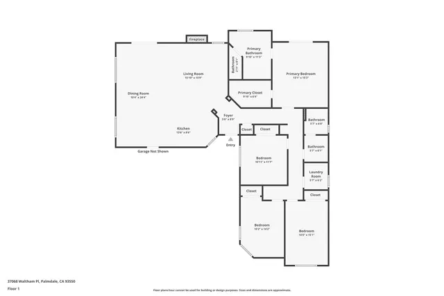 $569,900 | 37068 Waltham Place, Palmdale, CA 93550