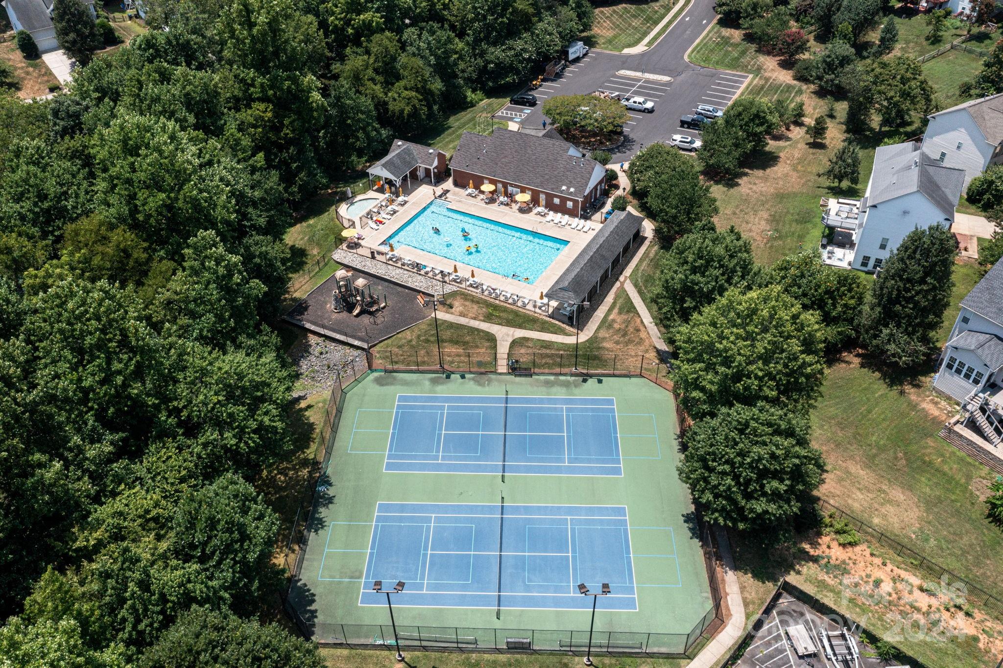 736 West Cheval Drive Fort Mill, SC 29708 - Photo 44 of 44 an aerial view of a house with a yard