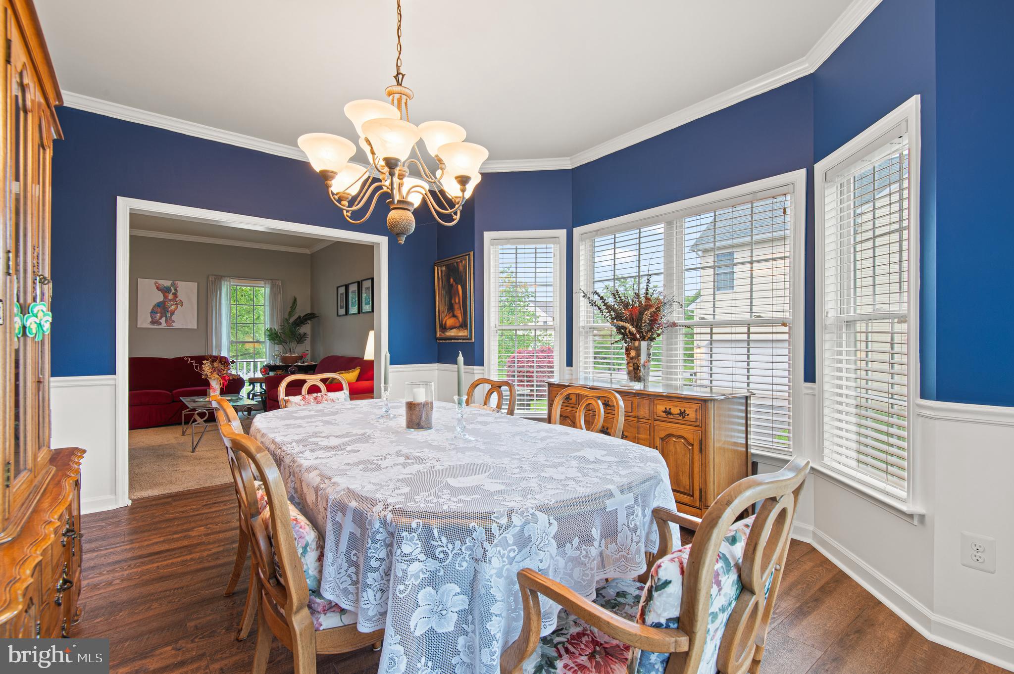 985 Silver Maple Circle Seven Valleys, PA 17360 - Photo 17 of 50 a view of a dining room with furniture window and wooden floor