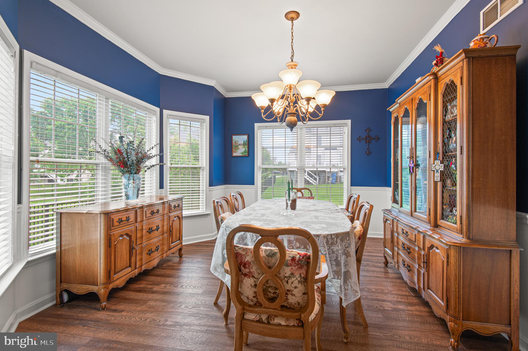 985 Silver Maple Circle Seven Valleys, PA 17360 - Photo 18 of 50 a view of a dining room with furniture window and wooden floor