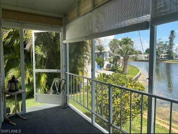 398 Leopard Lane, Unit 398 Naples, FL 34114 - Photo 9 of 50 a view of balcony