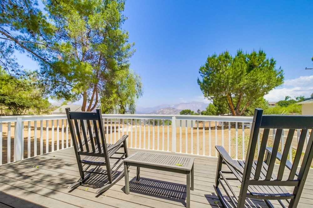 430 Alpine Heights Road Alpine, CA 91901 - Photo 14 of 24 Deck with Endless Views