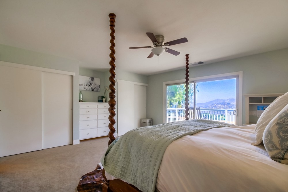 430 Alpine Heights Road Alpine, CA 91901 - Photo 8 of 24 Master Bedroom with Views