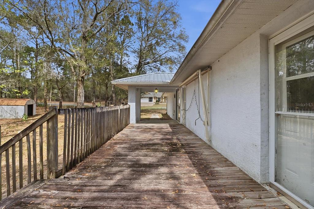 5120 East Hopp Lane Inverness, FL 34452 - Photo 7 of 26 a view of a porch