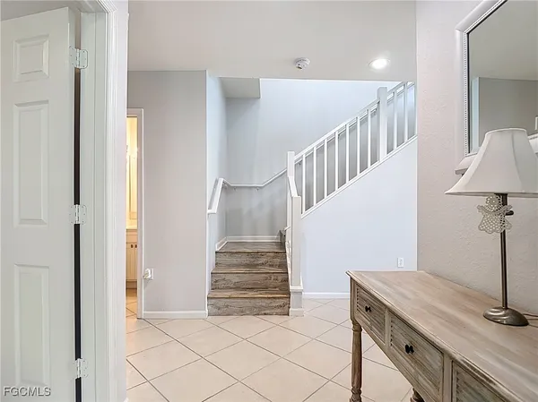 a view of entryway and hall