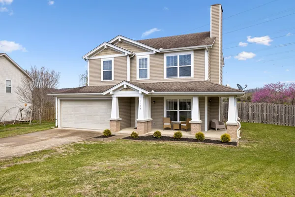 a view of a house with patio