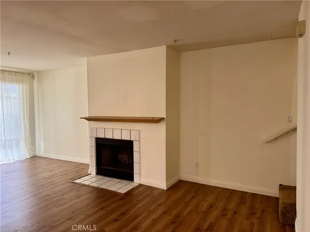 a kitchen with a stove and a microwave