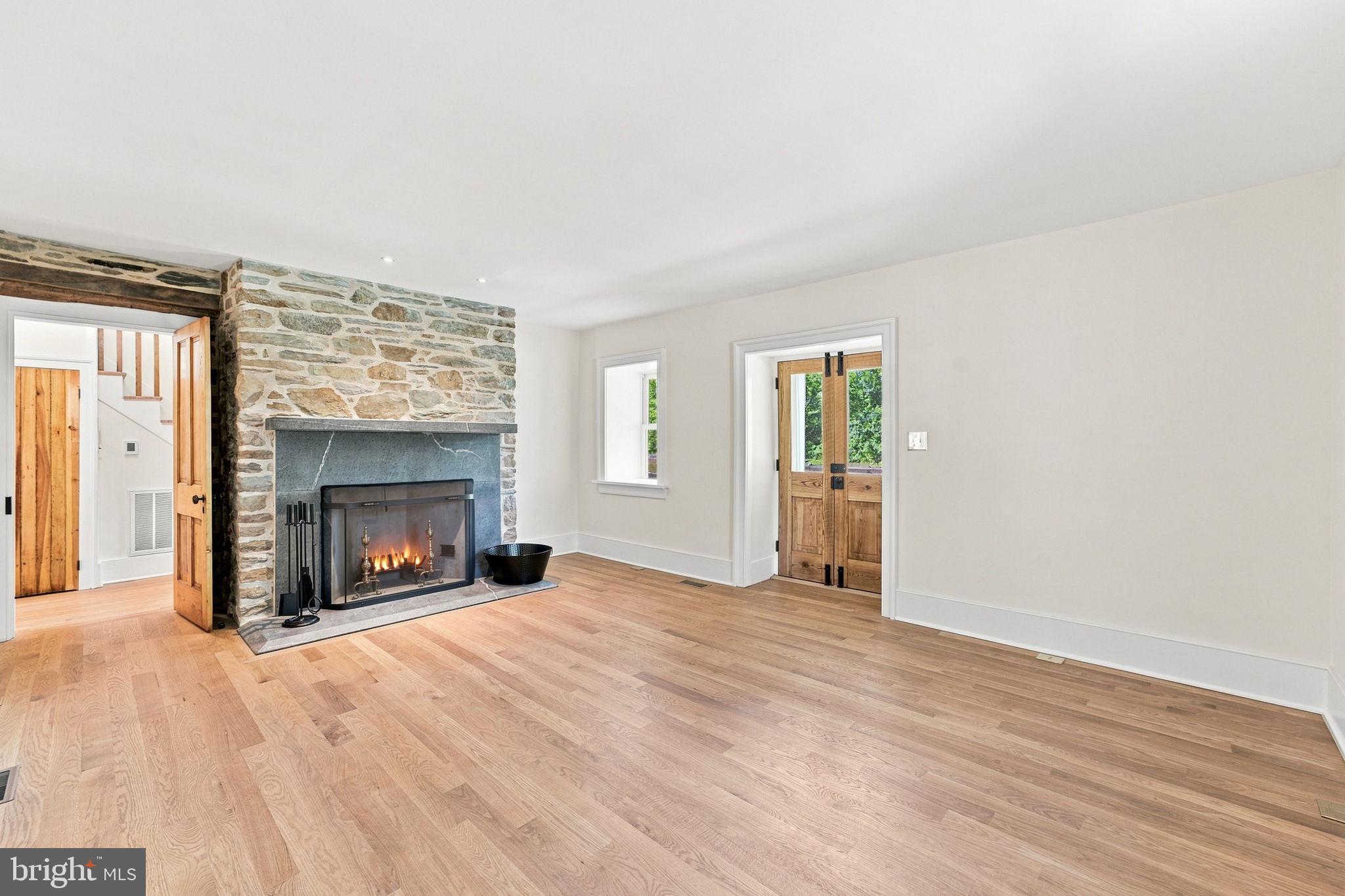 5519 Hopewell Road The Plains, VA 20198 - Photo 16 of 78 Living Room with wood burning fireplace