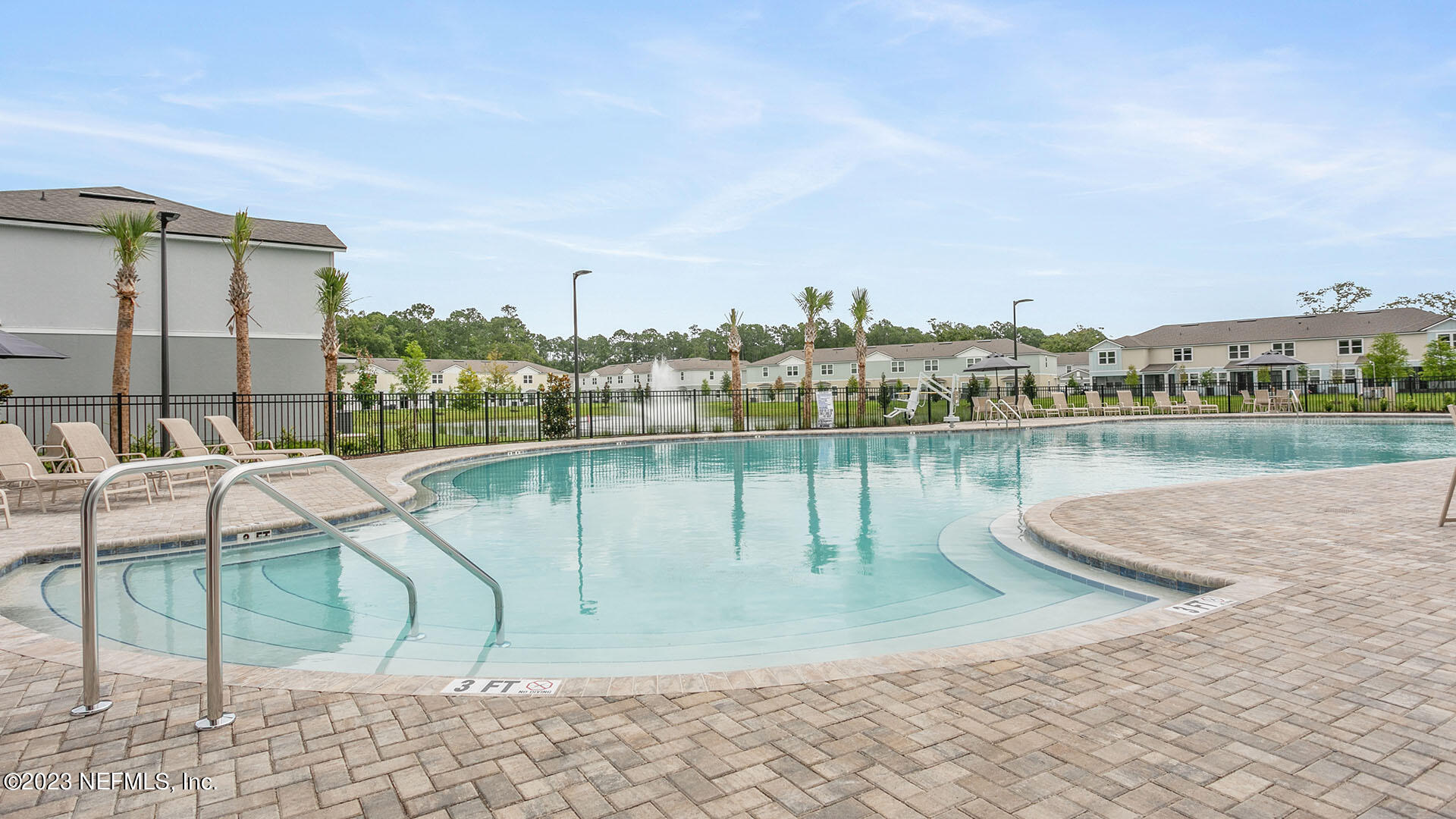55 Blue Hvn Road St. Augustine, FL 32095 - Photo 19 of 46 a lake view with a bench in the background
